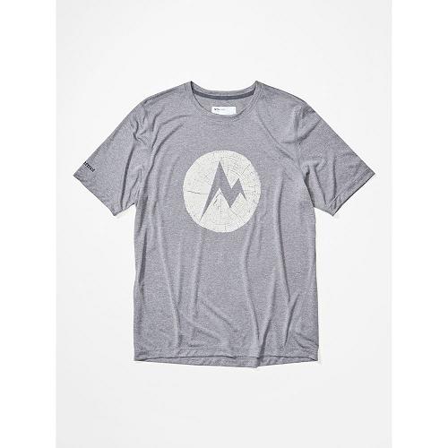 Marmot Transporter Clothes - Mens T-Shirts Grey CA5073128 Canada